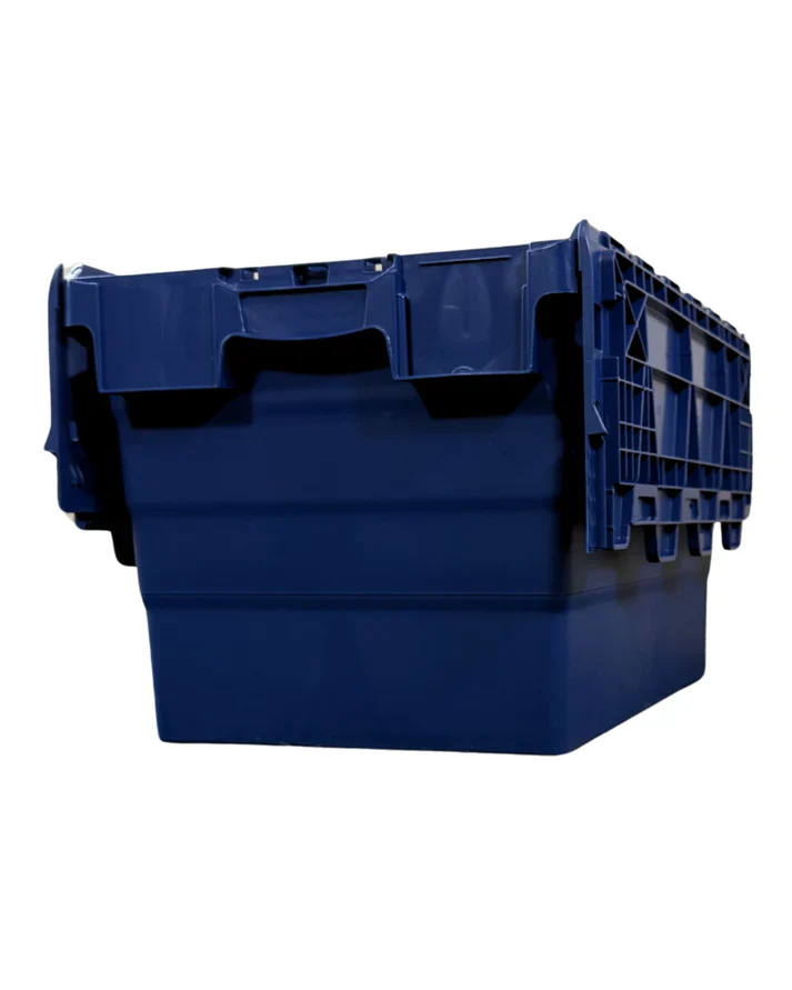 Gatortotes - Extra Heavy Duty Industrial Attached Lid Boxes